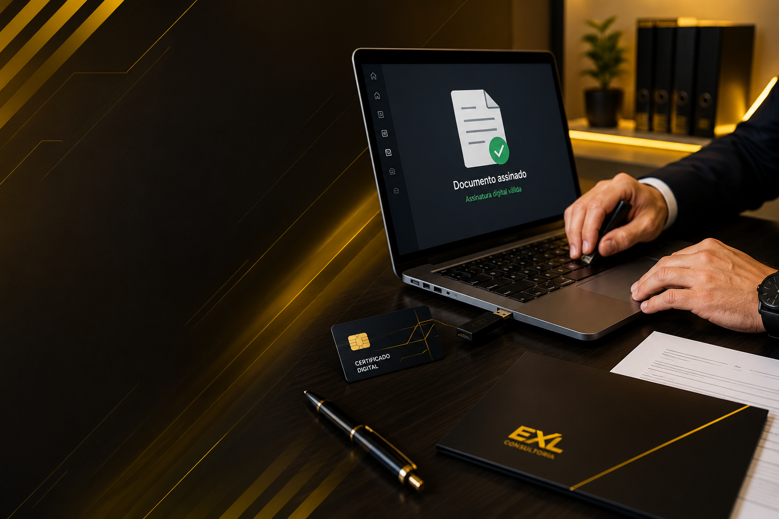 Certificado digital e-CPF e e-CNPJ emitido pela EXL Consultoria